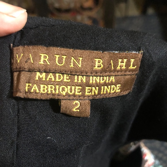 Anthropologie VARUN BAHL Lt Blue Sequin Embroidered Party Short Occasion Dress~2 - Picture 10 of 12